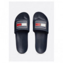 Calzado Flag Hilfiger Pool Slide  TOMMY HILFIGER