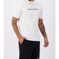 Camiseta Black Bananas cursive script blanca