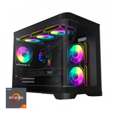 Ordenador Gaming Hype M Rgb R7 5700G/32GB/SSD1TB NVME/R.LIQ/950W  GM