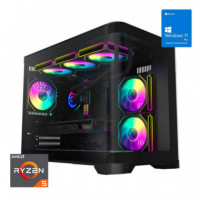 Ordenador Gaming Hype M Rgb R5 5600G/32GB/SSD1TB NVME/R.LIQ/750W/W11PRO  GM