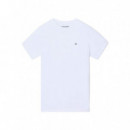 129992 Camisetas SILBON Hombre Tennis Club Blanca