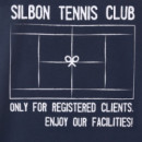 129993 Camisetas SILBON Hombre Tennis Club Azul Marino