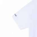 129997 Camisetas SILBON Hombre Raqueta Retro Sb Blanca