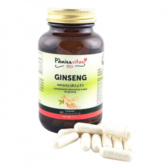 Lab Ginseng Pv 60 Capsulas  PAMIES VITAE