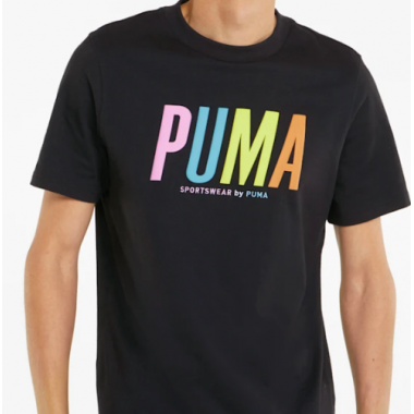 SWxP Graphic Tee,Puma White,USS Puma White PUMA