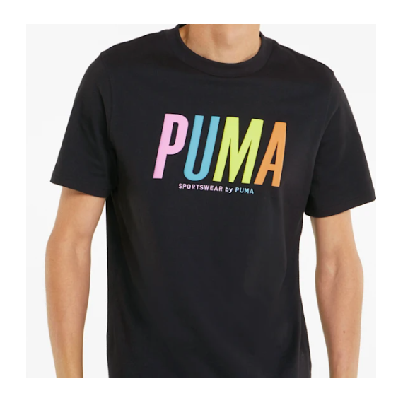 SWxP Graphic Tee,Puma White,USS Puma White PUMA