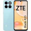 ZTE Blade A55 6.75" 4+8GB 64GB Huella Water Blue