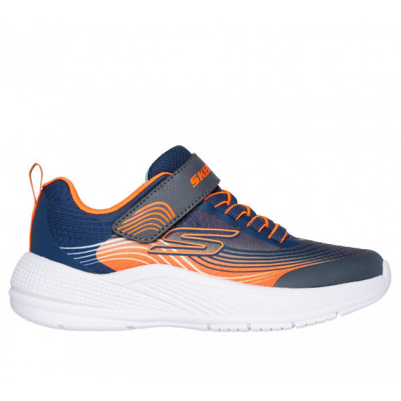 Tenis SKECHERS Azul Naranja para Niños