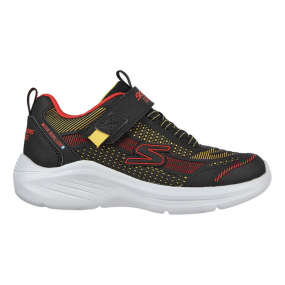 Zapatillas SKECHERS Negro Amarillo Infantil