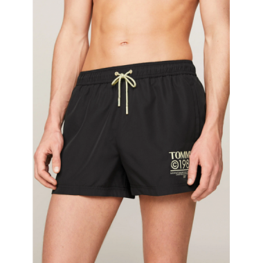 Bañador TOMMY JEANS Drawstring Negro