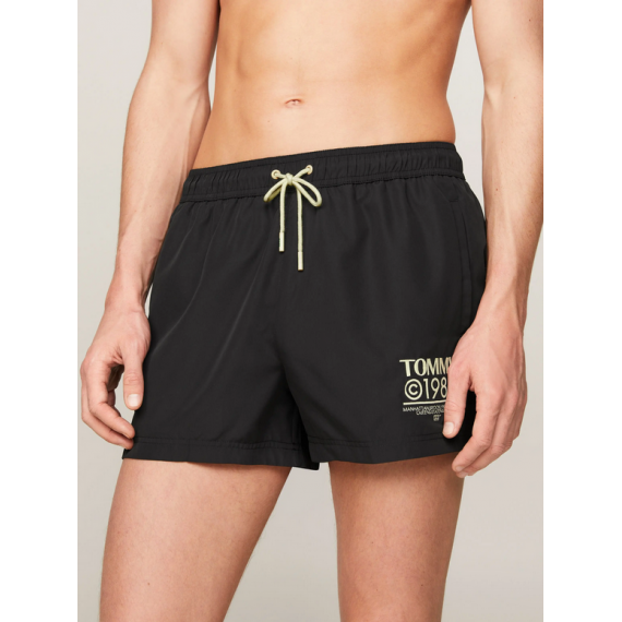 Bañador TOMMY JEANS Drawstring Negro