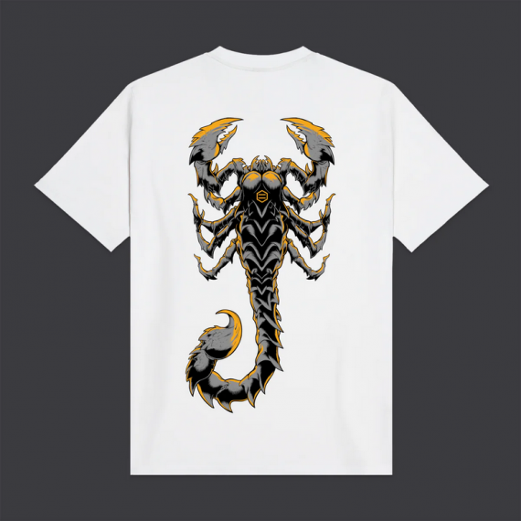 Camiseta DLYNR Scorpion tee blanca