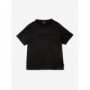 Embossed Logo Tee Black  MICHAEL KORS