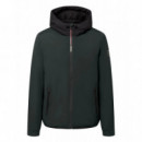 Chaquetas Hombre Chaqueta ECOALF Cartes Woodland Green