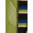 Pack de Calcetines KING LOUIE Century Stripe Woodbine Green