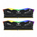 Kit Memoria Ram Teamgroup Delta 16GB (2X8GB) DDR5 6000MHZ Rgb CL38 Black  TEAM GROUP