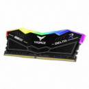 Kit Memoria Ram Teamgroup Delta 16GB (2X8GB) DDR5 6000MHZ Rgb CL38 Black  TEAM GROUP