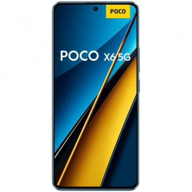 Smartphone XIAOMI Poco X6 6.67 Fhd+ Snapdragon 8GB/256GB/64MPX/5G Blue