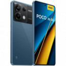 Smartphone XIAOMI Poco X6 6.67 Fhd+ Snapdragon 8GB/256GB/64MPX/5G Blue