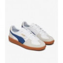 Palermo Lth PUMA White-Blue Horizo. PUMA