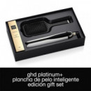 GHD Platinum+ Plancha Blanca+bodyguard+cepillo