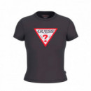 GUESS Camiseta Negra W4YI04 J1314-JBLK