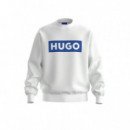 HUGO Jersey Blanco 50522375-100