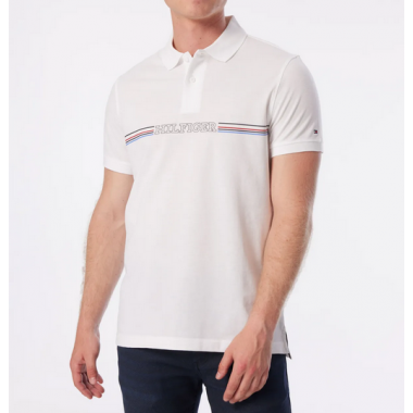 Polo TOMMY HILFIGER Chest Blanco