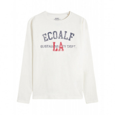 Camisetas Hombre Camiseta ECOALF Venice Off White