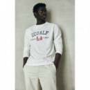 Camisetas Hombre Camiseta ECOALF Venice Off White