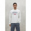 Camisetas Hombre Camiseta ECOALF Venice Off White