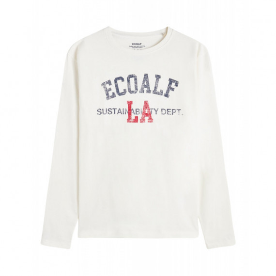 Camisetas Hombre Camiseta ECOALF Venice Off White