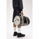 Bolsa FRED PERRY de Deporte Clásica Negra