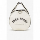 Bolsa FRED PERRY de Deporte Clásica Negra