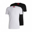 Paquete de Dos Camisetas Slim Fit  HUGO BOSS