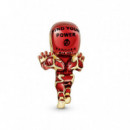 PANDORA Marvel Marvel Charm con un Recubrimiento en Oro de 14K Iron Man los Vengadores de 760268C01