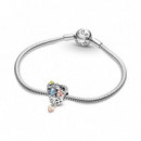 PANDORA Disney Charm en Plata de Ley Ohana Lilo & Stitch de Disney 781682C01