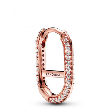 PANDORA Pendiente Link en Oro Rosa 289682C01