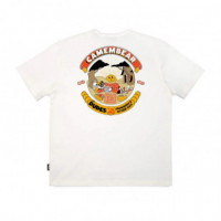 Camiseta THE DUDES Camembear Blanco