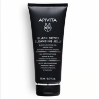 APIVITA Black Detox Cleansing Jelly 150 Ml