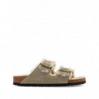 BIRKENSTOCK - Arizona Shearling Leve - Taupe - 1028293/TAUPE