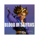 Figura Trunks Super Saiyan Dragon Ball Z Blood Of Saiyans  BANPRESTO