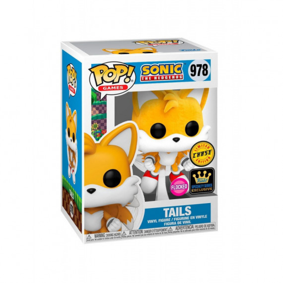 FUNKO Pop Tails Volando Flocked Sonic Chase 978