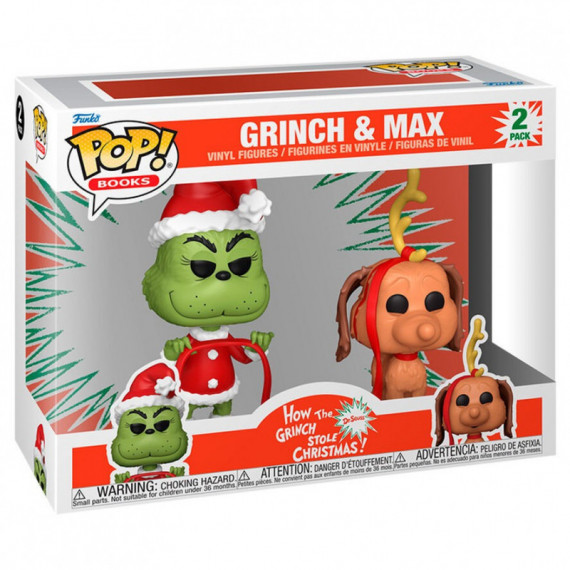 FUNKO Pop Pack el Grinch y Max