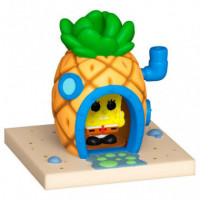 Figura Bitty Pop Town Bob Esponja con Casa Piña  FUNKO