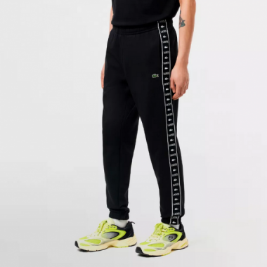 Jogger LACOSTE Negro Banda Lateral