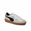 Palermo Lth 01 Blanco Gris  PUMA