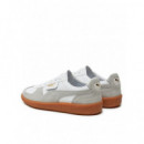 Palermo Lth 12 Blanco Gris  PUMA