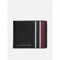 Th Corp Mini Cc Wallet Black  TOMMY HILFIGER