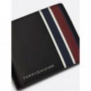 Th Corp Mini Cc Wallet Black  TOMMY HILFIGER